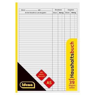 AA Idena Haushaltsbuch A5