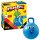 Idena Sprungball blau