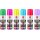 Sprühkreide 6er Set, je ca. 100ml, farbig sortiert