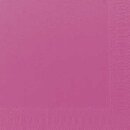 250 x DUNI Cocktailserviette 24x24 cm 3-lagig fuchsia
