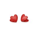 BAG CLIPS -  HEART - SET 6 PCS