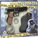 Gonher Polizistenset mit 8 Schuss und Handschellen