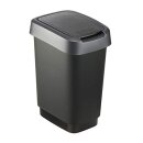 Swingeimer 10L Twist sw/dkl.silber