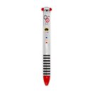 TWO-COLOUR BALLPOINT PEN - CLICK&CLACK - ROBOT