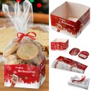 *V* Gebäck- und Pralinenschachtel Weihnachten, 2/s,...