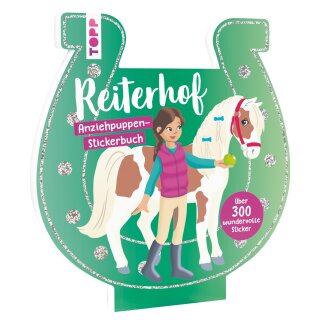 Anziehpup.-Sticker Reiterhof