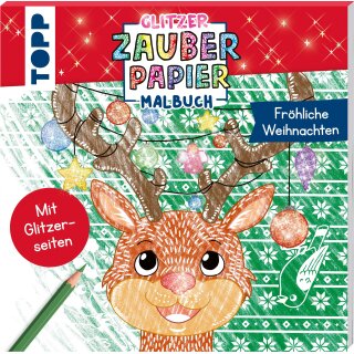 Zauberpapier Glitzer Weihn.