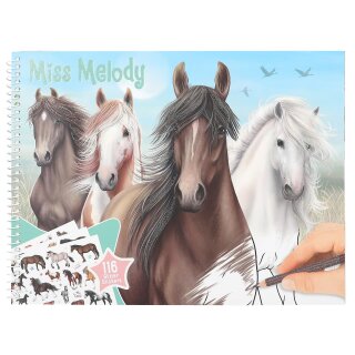 AA Miss Melody Pferde Malbuch