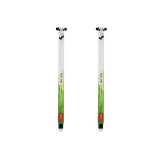 2er Set Fündig Panda - schwarze Tinte - radierbarer Stift