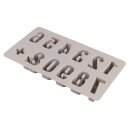 Silikon Gießform 0-9, 14,5x26x2,5cm, 12 Formen, Box...