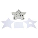 Silikon Gießform Kerzenständer Stern,...