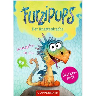 Furzipups, der Knatterdrache - Stickerheft