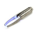 Edelstahl-Pinzette mit LED (inkl. Batterien) ca. 9 cm, 24...