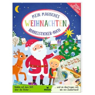 Mein magisches Rubbelsticker-Buch Weihnachten