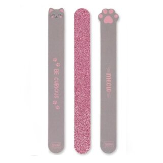 SET OF 3 NAIL FILES - NAILS BEFORE MALES - KITTY