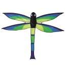 Einleinerdrachen Bella Libelle grün/blau 144x107cm PE