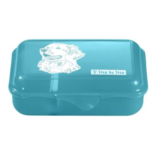 Lunchbox "Dog Basty", Türkis