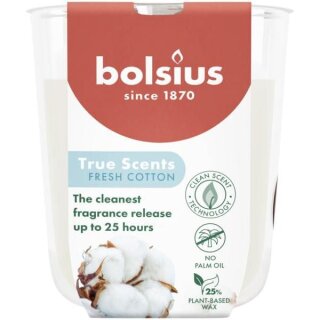 Duftglas klein 80/73 True Scents Fresh Cotton
