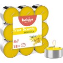 AAO Duft-Teelichte Alu 4 Stunden 18er Pack True Scents...