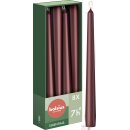 Spitzkerzen 245/24 mm 8er Box Samtrot
