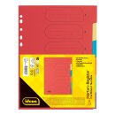 Idena Kartonregister 6teilig 6 Farben 150g/m² DIN A4
