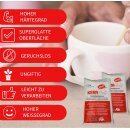 Fündig KERAflott Reliefgießpulver weiß 10 kg (2 x 5 kg) Sack, Set
