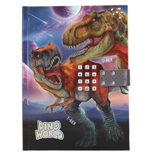 Dino World Geheimcode Tagebuch mit Sound