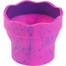 Wasserbecher Clic&Go pink marble