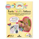 Lovely Planet Bunte Metallic-Tattoos