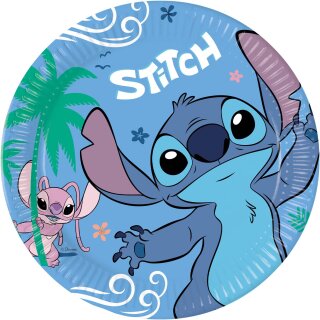 Pappteller Disney Lilo & Stitch Ø23cm 8 Stück
