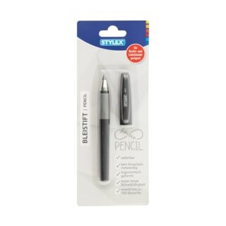 Ewiger Bleistift (Forever pen), 
schwarz/grau, auf Blisterkarte