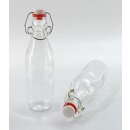 Glasflasche, 250 ml mit Ploppverschluss ca. 20,0cm...