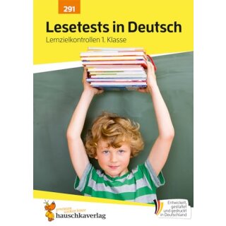 Übungsheft mit Lesetests in Deutsch 1. Klasse