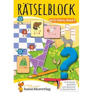 Rätselblock ab 10 J., Band 2