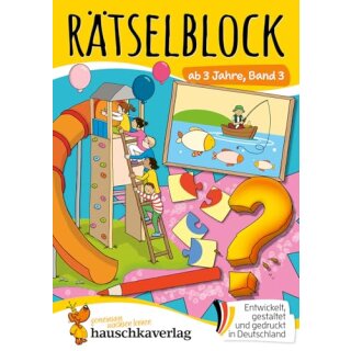 Rätselblock ab 3 Jahre, Band 3