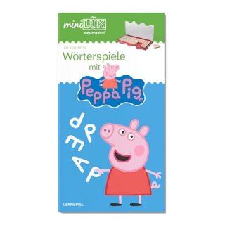 miniLÜK Wörterspiele mit Peppa Pig ab 5 Jahren