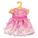 Puppenkleid Miss Butterfly Größe 28-35cm