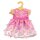 Puppenkleid Miss Butterfly Größe 28-35cm