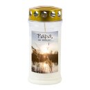 Gedenk-Kerze "Papa"