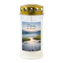 Gedenk-Kerze "Opa"