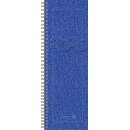 AAO Vormerkkalender 10x30cm blau 2S/1W