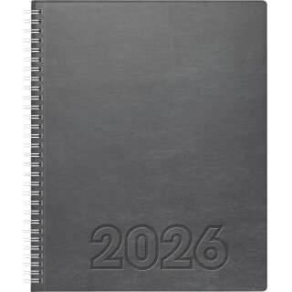 Buchkalender 21x26cm gr 2S/1W SOFT
