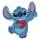 Folienballon Disney Stitch mit Herz blau 75x86cm (Helium 7€)