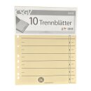 A4 Maxi Trennblätter Beige 210 g/m² –...
