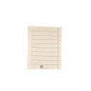 A4 Maxi Trennblätter Beige 210 g/m² – 10er Pack | Robuste Register mit Universallochung | Abtrennbare Taben für Ordner & Hefter