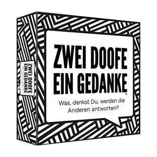 Kartenspiel Zwei Doofe ein Gedanke