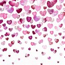 HOME FASHION Servietten Lovely Hearts 25x25cm 20...
