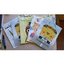 Idena Lacktasche Schulanfang mehrfarbig 18x23x8cm 5fach...
