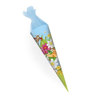 TRÖTSCH Schultüte Wiesenfreunde rund 22cm