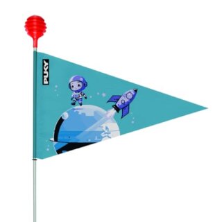 PUKY Sicherheitswimpel faltbar für Kinderfahrräder blue